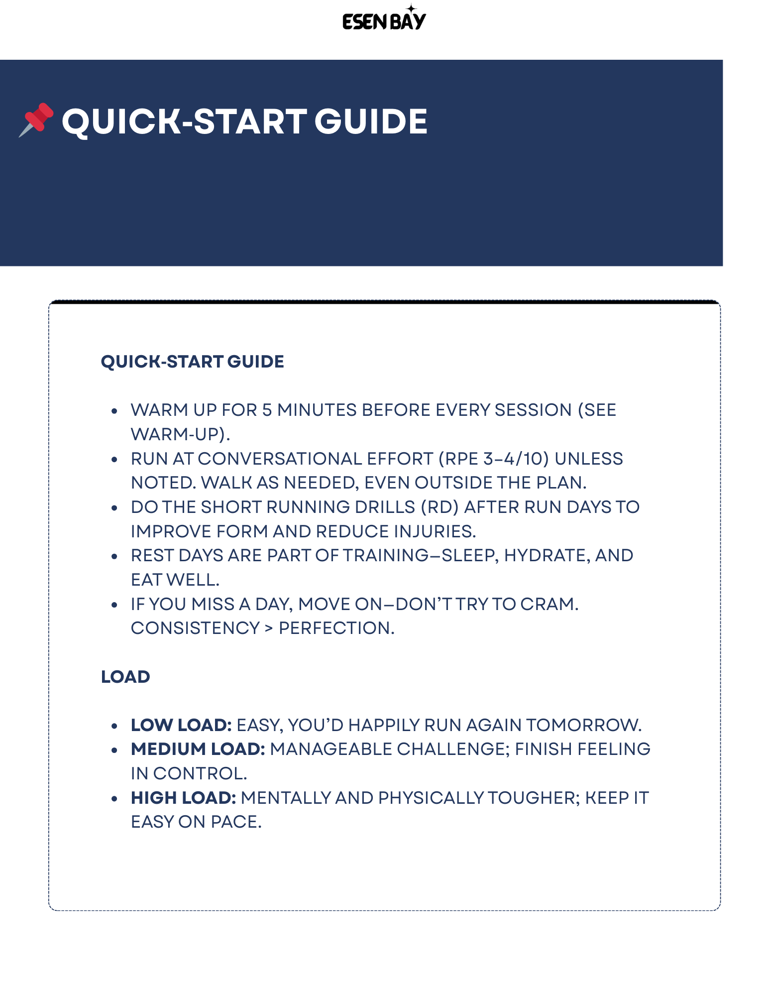 5K Intermediate Level Plan